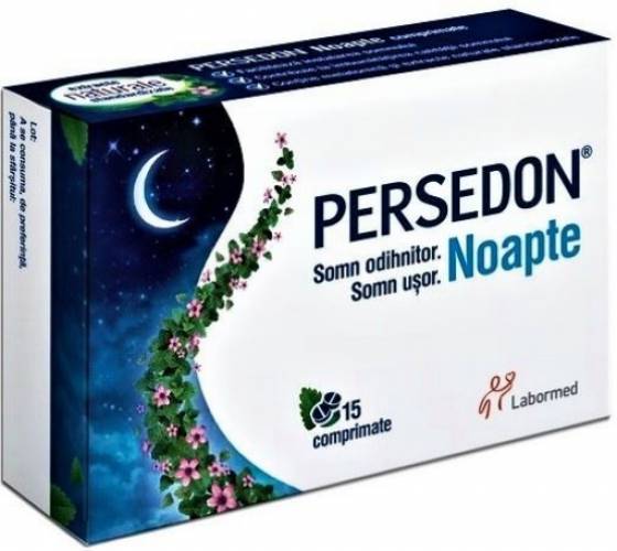 Persedon de Noapte - 15 comprimate Labormed