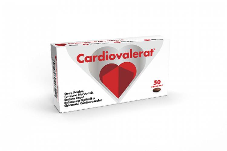 Cardiovalerat - 30 capsule moi Greenbene