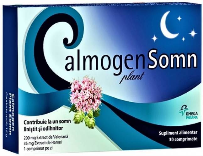 Calmogen Plant Somn - 30 comprimate