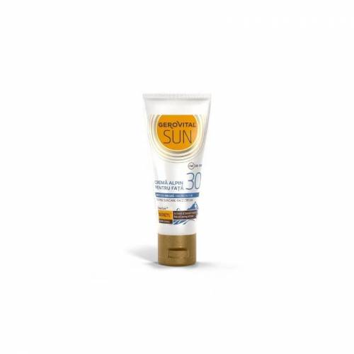 GPF46470 GSUN Gerovital Sun Crema Alpin pentru Fata SPF30, 30ml