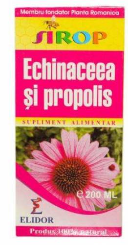 SIROP ECHINACEEA SI PROPOLIS 200ml, Pontica Elidor