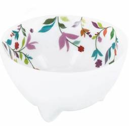 Suport pentru betisoare si conuri parfumate din portelan, Flora - Aromandise