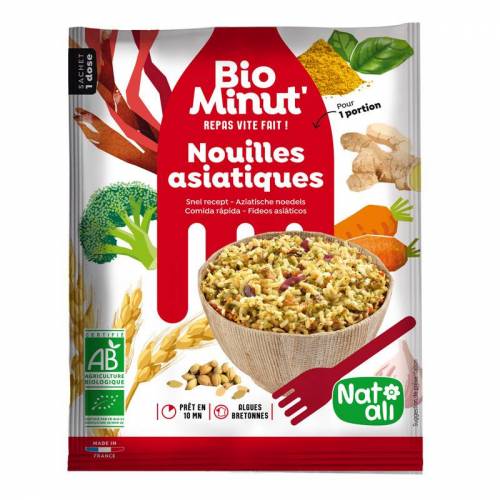 Noodle instant in stil asiatic Eco-Bio 80g - Nat-ali