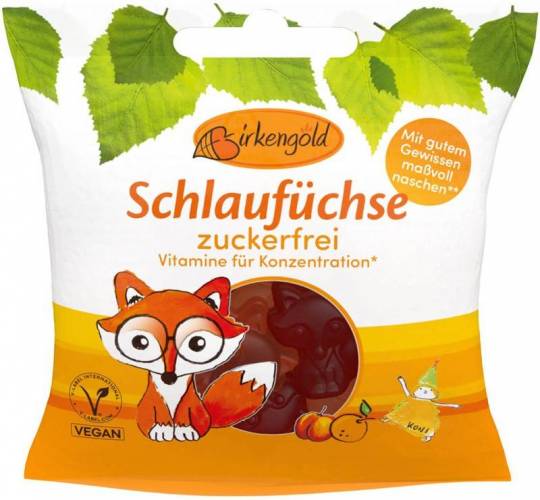 Jeleuri de fructe, fara zahar, 50g - Birkengold