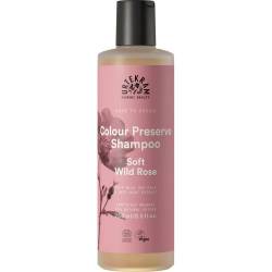 Sampon cu trandafir salbatic pentru par vopsit, eco-bio, 250 ml, Urtekram