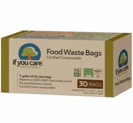 Saci menajeri compostabili 11.4L, 30 bucati - If You Care