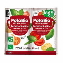 Supa instant cu rosii, busuioc si legume Eco-Bio 2 x 8.5g - Nat-ali