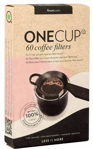 Onecup, 60 de filtre naturfine pentru cafea - Riensch&Held
