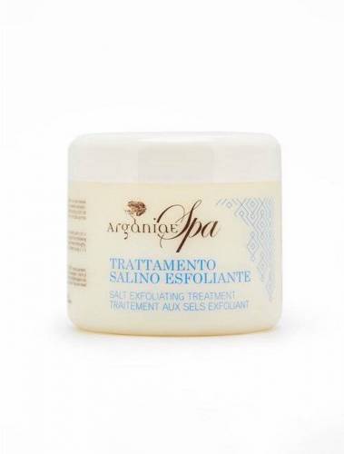 Tratament salin exfoliant cu ulei de argan, 500ml - Argania