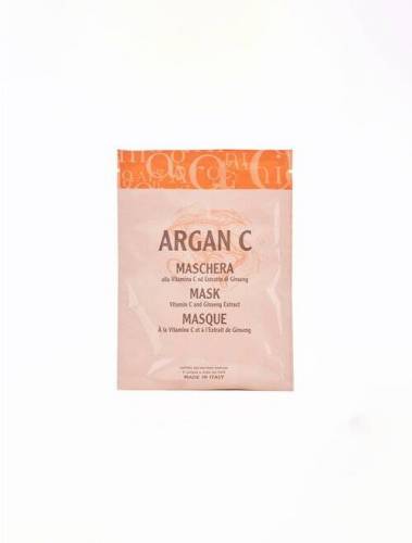 Masca fata de unica folosinta ARGAN C, cu vitamina C si extract ginseng - Argania