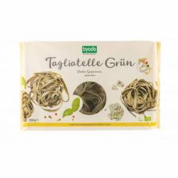 Tagliatelle verzi cu spanac, eco-bio, 250g - Byodo