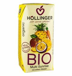 Multi sunrise suc din amestec de fructe - eco-bio 0,2l - Hollinger