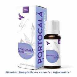 Ulei Esential Integral de Portocala Dulce, 10ml - Life Bio