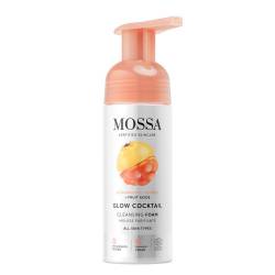Spuma de curatare pentru fata GLOW COCKTAIL 150ml - MOSSA