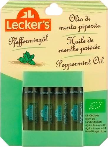 Ulei de menta, eco-bio, 4x2ml - Lecker’s