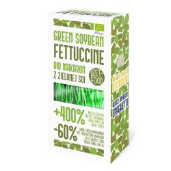 Paste Fettuccine din soia verde, eco-bio, 200g - Diet Food