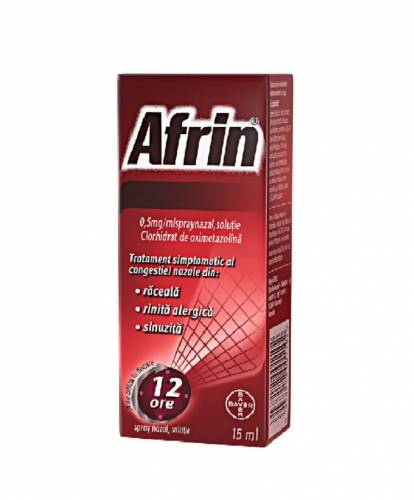 Afrin 0,5mg/ml Spray Nazal 15ml