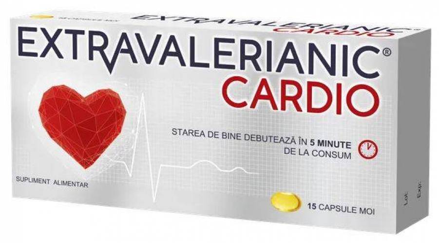 EXTRAVALERIANIC CARDIO 15 Capsule moi - BIOFARM
