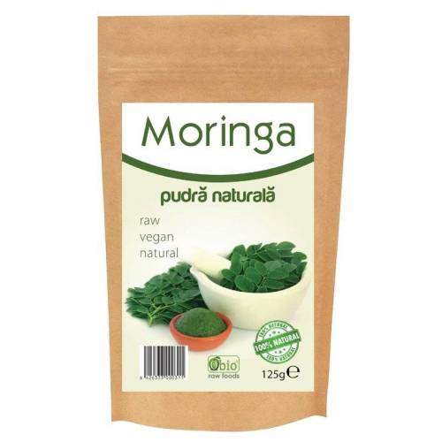 MORINGA pulbere raw bio 125g - OBio