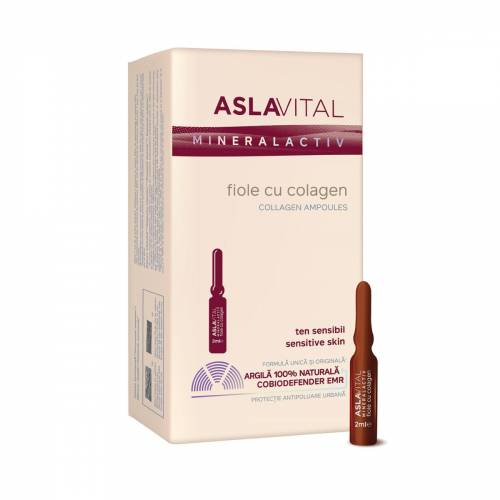 Aslavital Fiole cu Colagen 2ml x 10 fiole