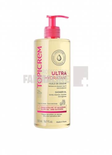 Topicrem Ulei de dus ultra hidratant 500 ml