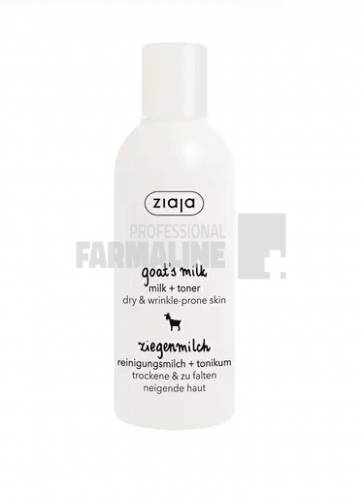 Ziaja Goat's Milk Lapte demachiant si tonic 200 ml