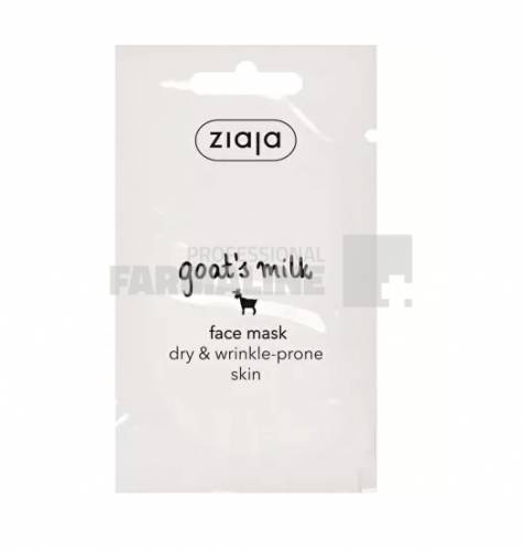 Ziaja Goat's Milk Masca hidratanta de fata 7 ml