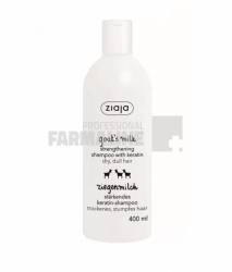 Ziaja Goat's Milk Sampon cu keratina 400 ml