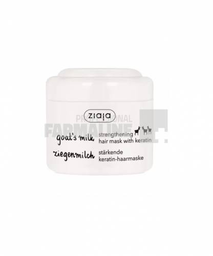 Ziaja Goat's Milk Masca pentru par cu keratina 200 ml
