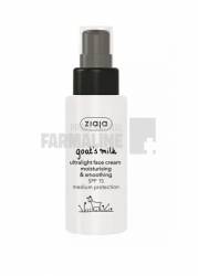 Ziaja Goat's Milk Crema de fata ultra light SPF15 50 ml