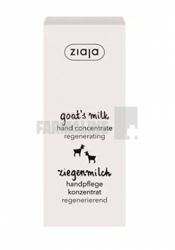Ziaja Goat's Milk Crema regeneranta pentru maini 50 ml