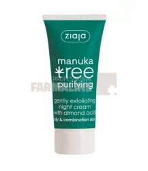 Ziaja Crema de noapte cu frunze de manuka pentru ten gras - mixt 50 ml