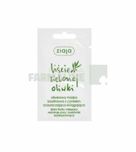 Ziaja Olive Leaf Masca astrigenta pentru ten normal - mixt 7 ml
