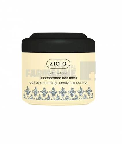 Ziaja Masca pentru par rebel si aspru cu proteine din matase 200 ml