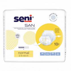 Absorbante cu forma anatomica San Seni Normal x 10 buc
