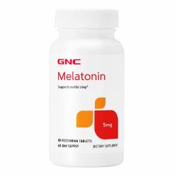 Melatonin 5mg, 60 tablete, GNC