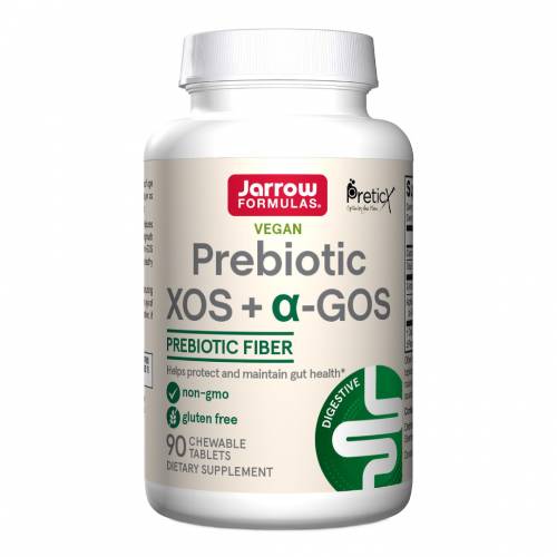 Prebiotic XOS+α-GOS Jarrow Formulas, 90 tablete masticabile, Secom