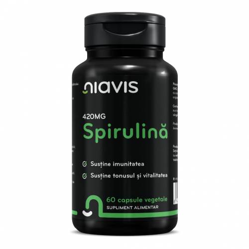 Spirulina, 60 capsule, Niavis