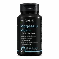 Extract natural de magneziu marin, 60 capsule, Niavis
