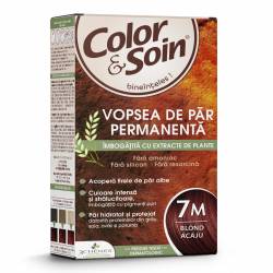 Vopsea de par Blond acajou 7M, Color&Soin