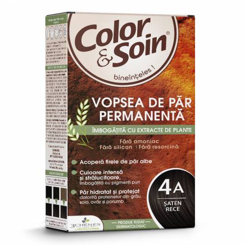 Vopsea de par Marron Glace 4A, Color&Soin