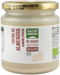 Crema tartinabila de migdale, eco-bio, 250g Natur Green