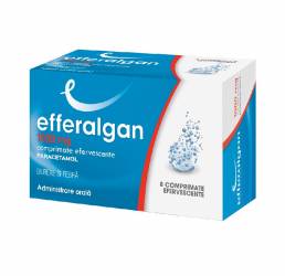 Efferalgan 1000mg x 8 comprimate efervescente