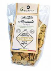 Saratele artizanale cu ceapa, in, fara zahar, 150gr - Eco Natur