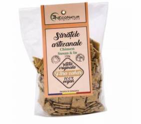 Saratele artizanale cu chimen, 150gr - Econatur