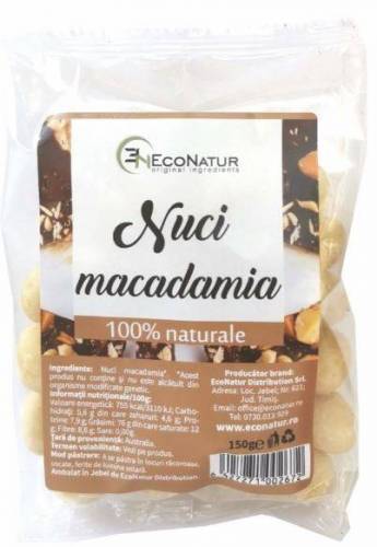 NUCI MACADAMIA 150G - ECO NATUR