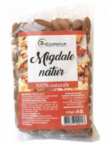 MIGDALE NATUR CRUDE 250G - ECO NATUR