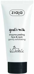 Peeling cu enzime pentru fata si gat, Goat`s Milk, 75ml, - Ziaja