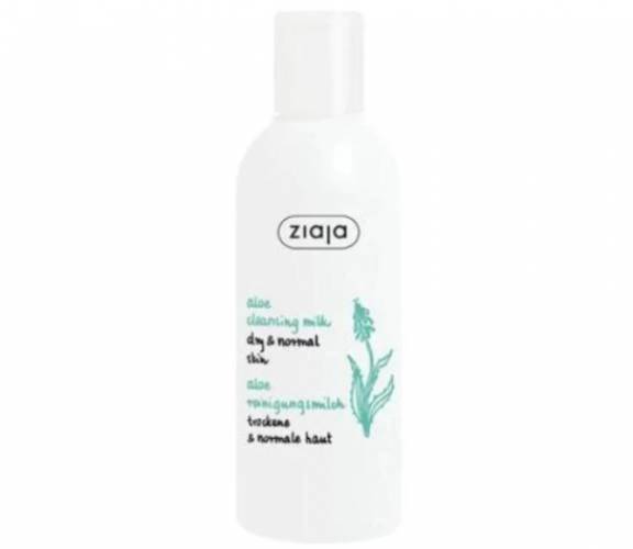 Lapte demachiant, Aloe Vera, 200ml, - Ziaja