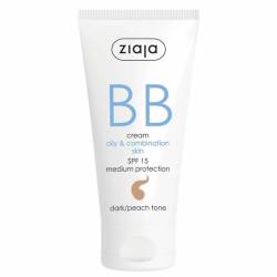 Cream pentru ten gras si mixt nuanta inchisa SPF15, BB Cream, 50ml, - Ziaja
